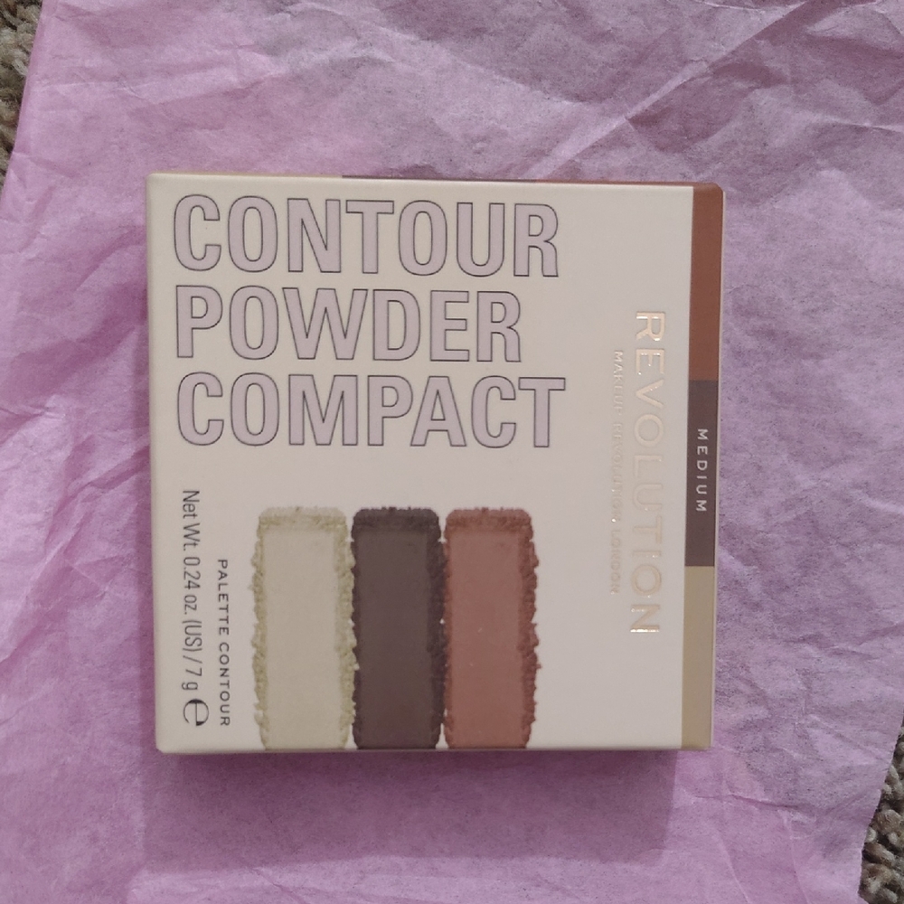 Revolution Makeup London Palette Contour Powder Compact In Medium - Bundle 6/$24